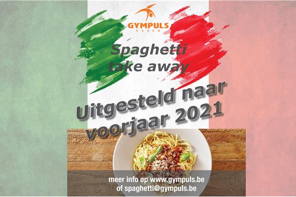 Spaghetti take away uitgesteld